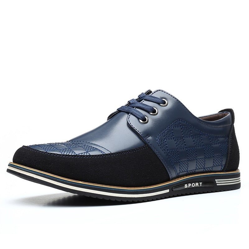 Chaussures décontractées pour hommes d'automne 46 mètres grande taille chaussures simples à lacets chaussures de conduite britanniques respirantes chaussures pour hommes chaussures simples