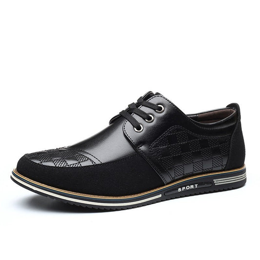 Chaussures décontractées pour hommes d'automne 46 mètres grande taille chaussures simples à lacets chaussures de conduite britanniques respirantes chaussures pour hommes chaussures simples