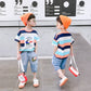 Boys Summer Suit Handsome Denim Shorts Summer - Enfance-Heureuse