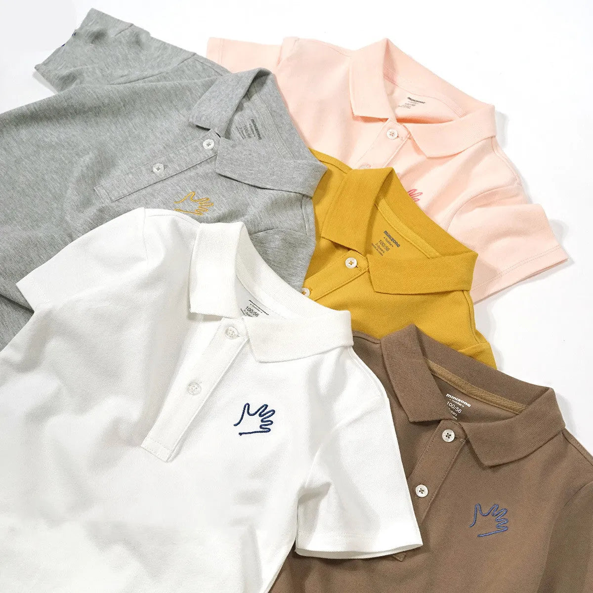 Comfortable And Breathable Top With Solid Color Lapel - Enfance-Heureuse