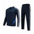 Sports Suit Mens Slim Round Neck Casual Running Two-piece Suit - Enfance-Heureuse