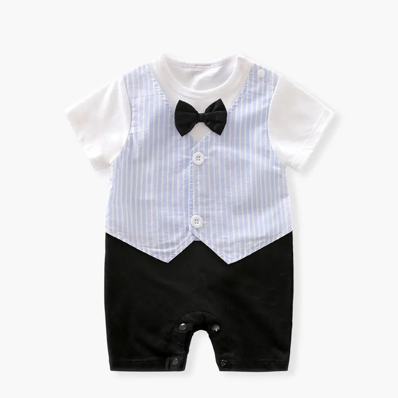 Stylish Baby Male Summer One-piece Clothes - Enfance-Heureuse