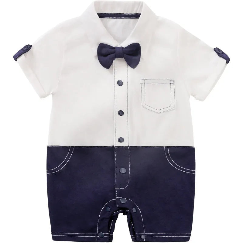 Stylish Baby Male Summer One-piece Clothes - Enfance-Heureuse