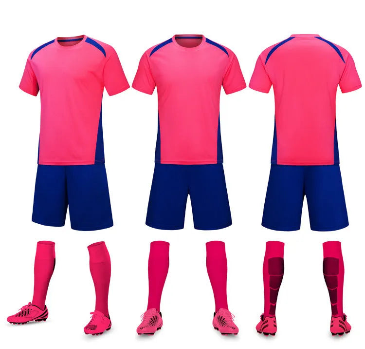 Costume de formation de football pour adultes et enfants