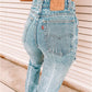 Ladies Denim Pants with Ripped Holes Women's Pants - Enfance-Heureuse