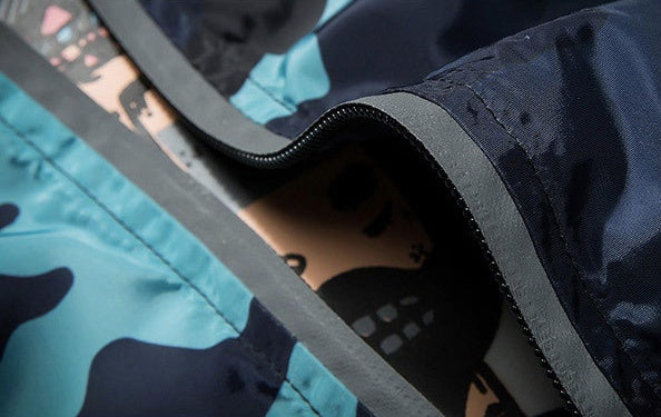 Covrlge Men Jacket Fashion Spring Men Brand Camouflage Jackets Casual Mens Coat Men's Hooded Luminous Zipper Coats MWJ011 - Enfance-Heureuse