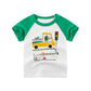 Korean children's short sleeve T-shirt - Enfance-Heureuse