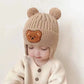 Children's Hat Autumn And Winter Girls Sleeve Cap Korean Style - Enfance-Heureuse
