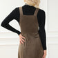 Women's Retro Autumn Solid Color Sleeveless Dress - Enfance-Heureuse