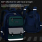 Primary School Student Schoolbag Male Grade 1-3-6 Portable Burden Alleviation Large Capacity Children's Schoolbag Backpack - Enfance-Heureuse