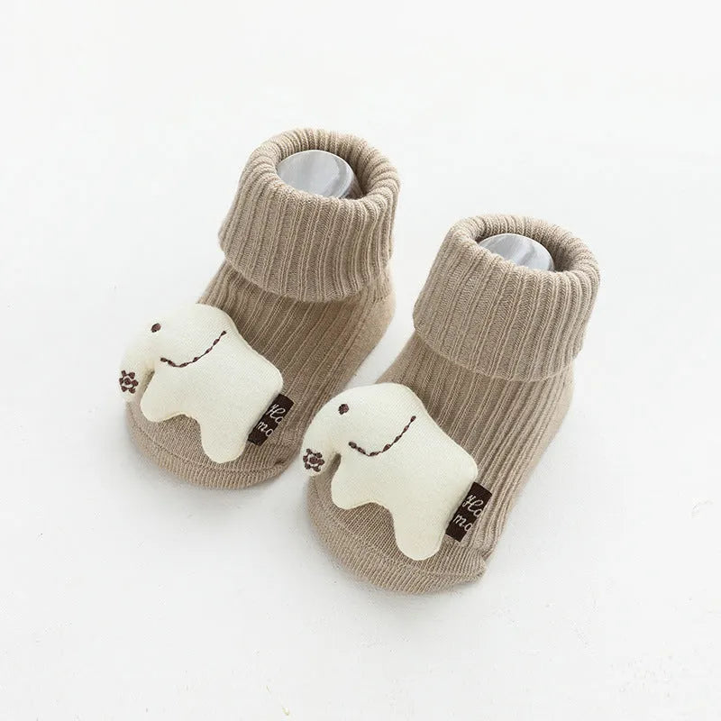 Baby Socks Dispensing Glue Non-Slip Loose Baby Socks Children Floor Socks - Enfance-Heureuse