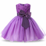 Princess Flower Girl Dress Summer Tutu Wedding Birthday Party Dresses - Enfance-Heureuse