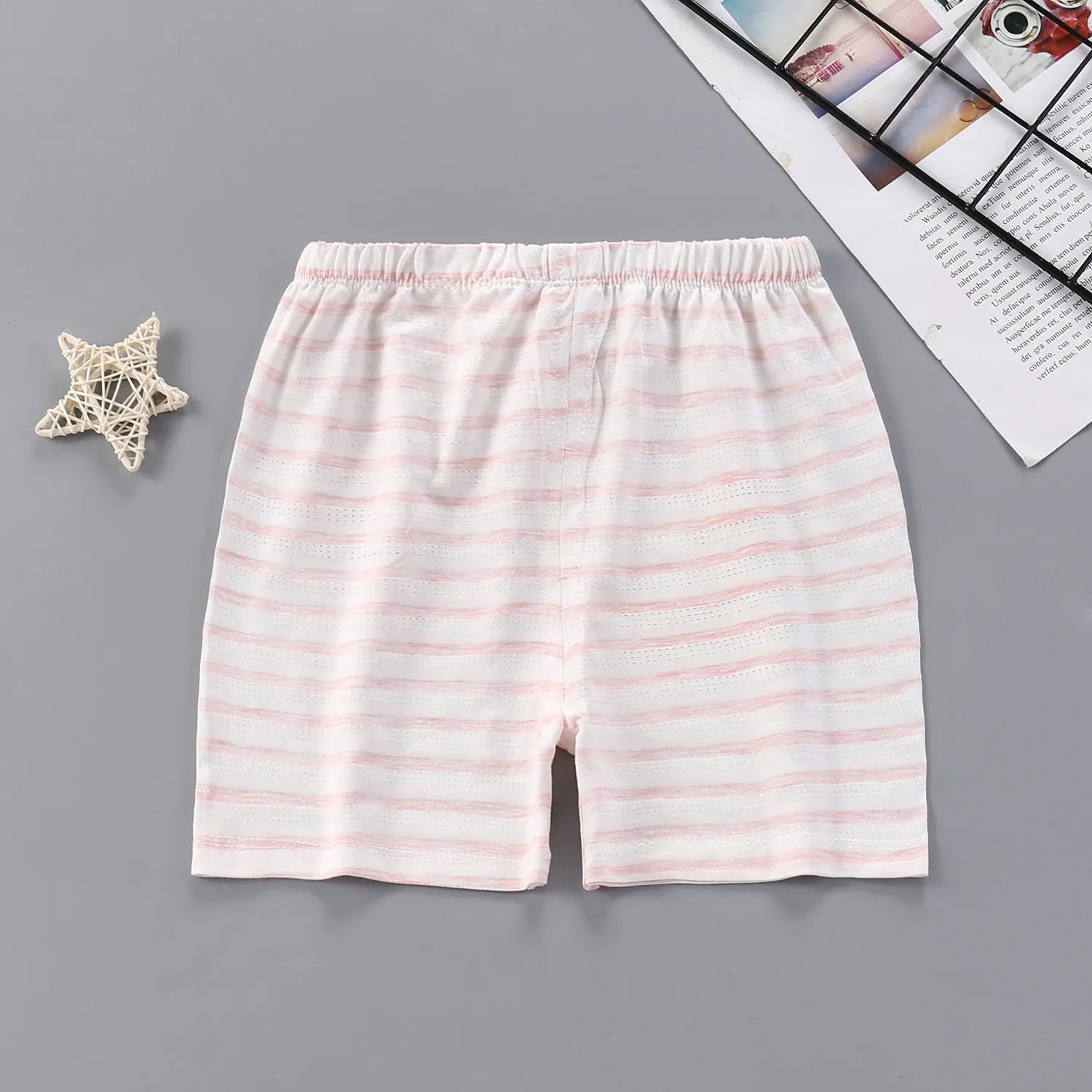 Season New Children's Slub Cotton Casual Shorts - Enfance-Heureuse