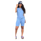 Solid Color Sports Suit Casual Two-piece Suit Women - Enfance-Heureuse