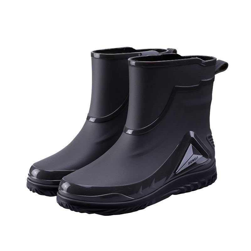 Closed Waterproof Shoes Outdoor Rubber Boots - Enfance-Heureuse