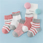 Winter cotton striped socks for children - Enfance-Heureuse