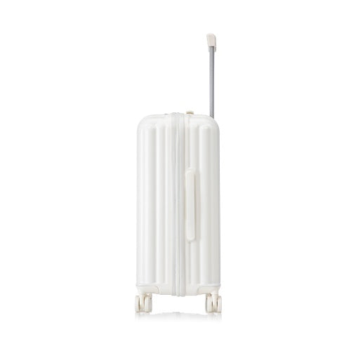 ABS Spinner Wheel Luggage Carry On Suitcase With Cup Holder USB Port Phone Holder 20 24 28 - Enfance-Heureuse