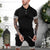 Mens Short Sets 2 Piece Outfits Polo Shirt Fashion Summer Tracksuits Casual Set Short Sleeve And Shorts Set For Men - Enfance-Heureuse