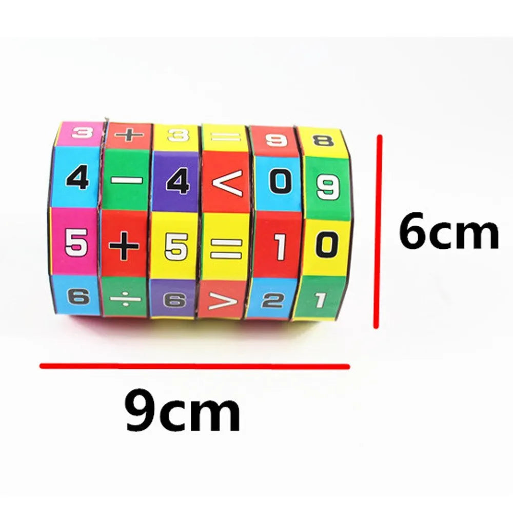 Jeu de puzzle éducatif jouets enfants intelligent numérique louveteau enfants numéros mathématiques magique cube jouet puzzle cadeau - Enfance-Heureuse