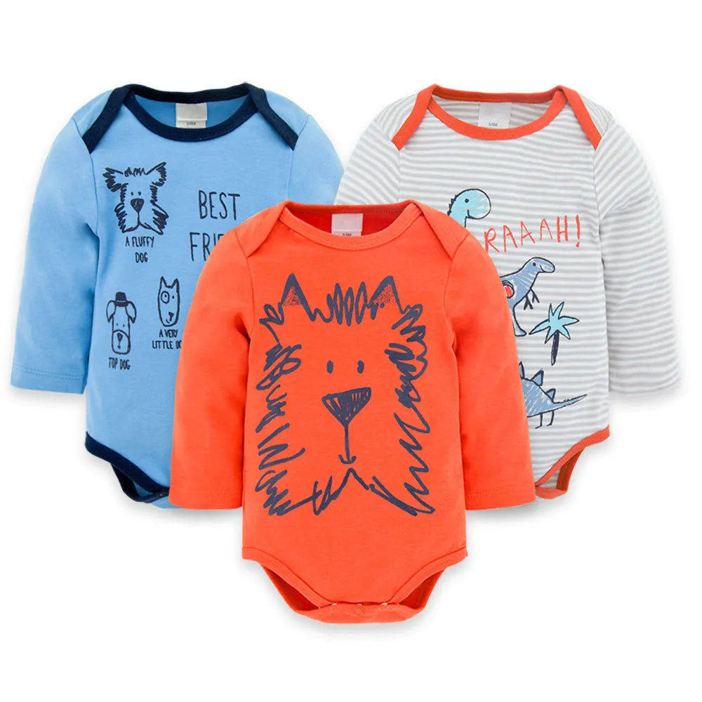 Spring and autumn baby onesies - Enfance-Heureuse