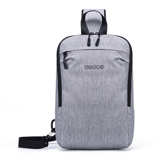Trendy Men's Chest Bag Oxford Cloth Outdoor Casual Messenger - Enfance-Heureuse