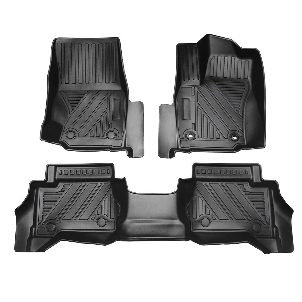 All Weather TPE Floor Liner Floor Mats Compatible With Tacoma 2024 Auto Accessories - Enfance-Heureuse