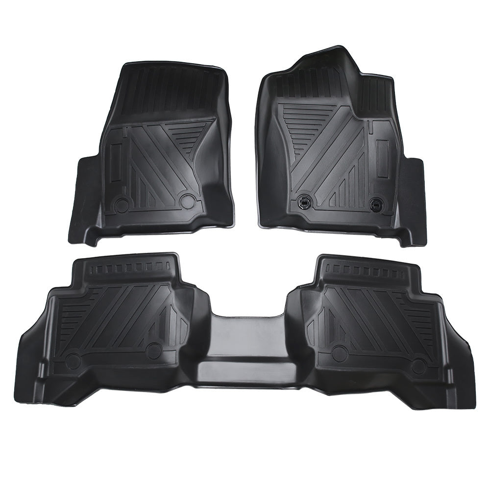 All Weather TPE Floor Liner Floor Mats Compatible With Tacoma 2024 Auto Accessories - Enfance-Heureuse