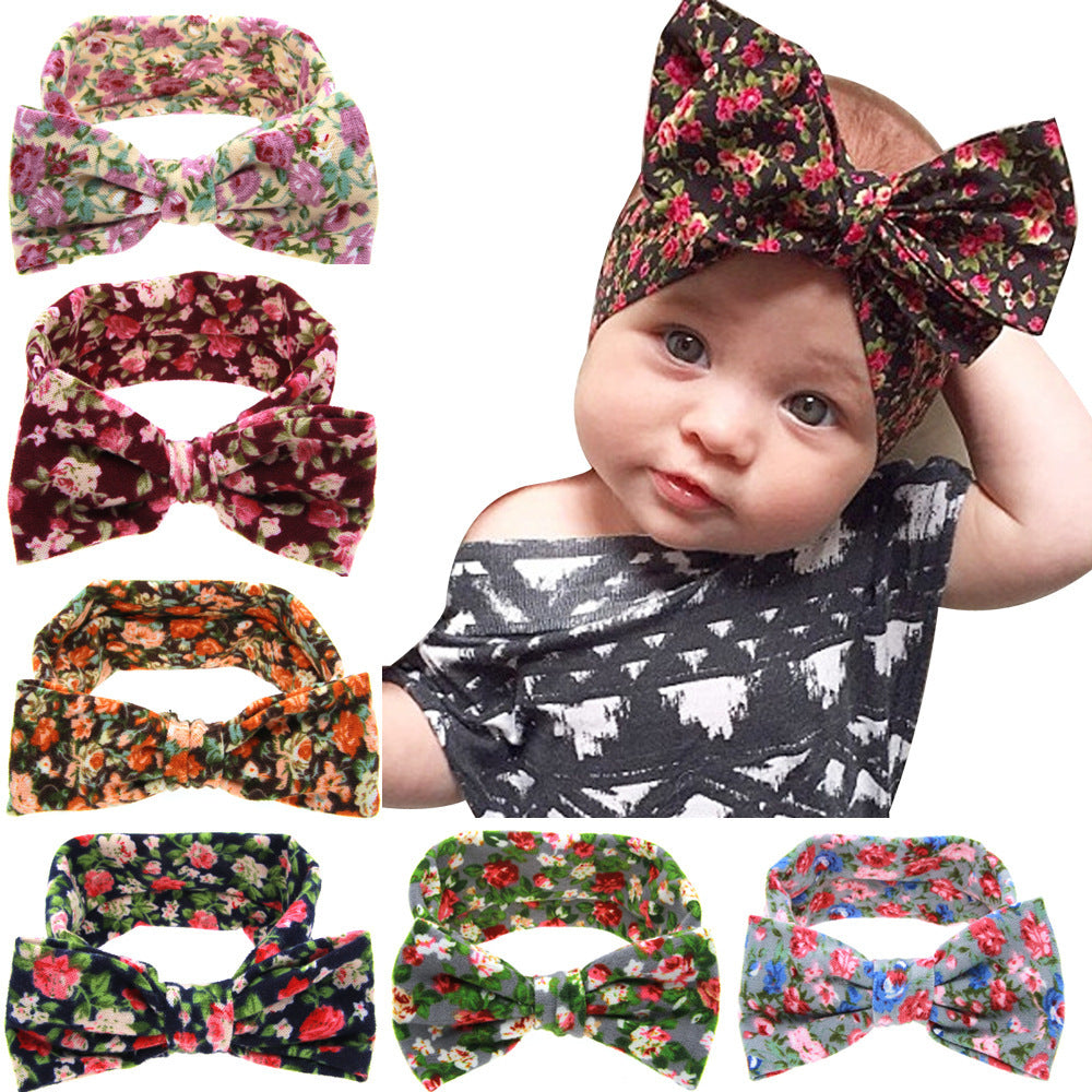 Floral children hairband - Enfance-Heureuse