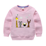 Spring and Autumn Long Sleeve Sweatshirt Baby Cotton Top - Enfance-Heureuse