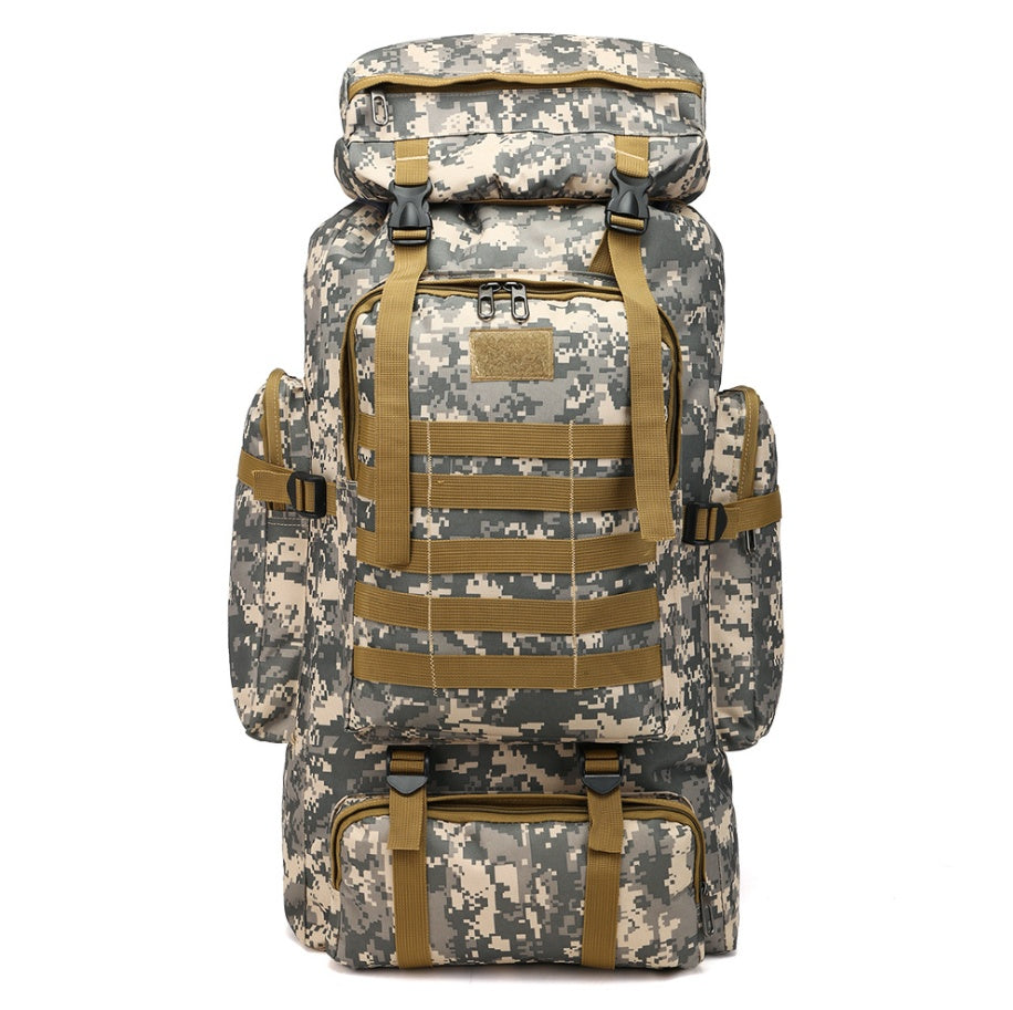 Camouflage backpack mountaineering bag - Enfance-Heureuse