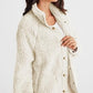 Winter Long Sleeve Button Sherpa Jacket Coat Pockets - Enfance-Heureuse
