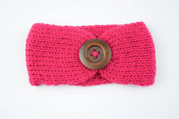 Baby wool headband hand-woven hair accessories - Enfance-Heureuse