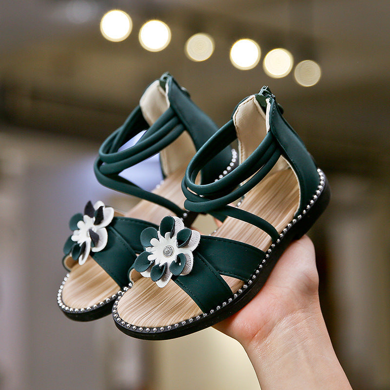 Kids children shoes baby girl beach summer girl sandals - Enfance-Heureuse