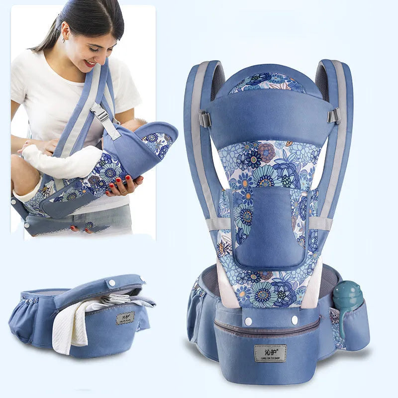 Ergonomique Porte-Bébé Infantile Bébé Siège Pour Hanche Hipseat Transporteur 3 Dans 1 Avant Face Ergonomique Kangourou Bébé Wrap Sling