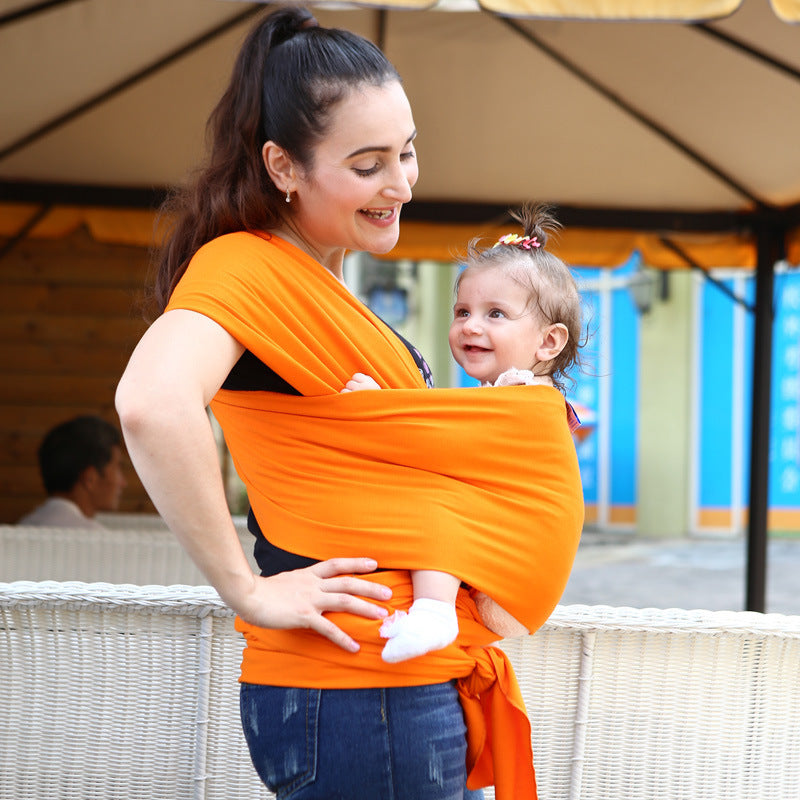 Baby sling solid color baby carrier - Enfance-Heureuse