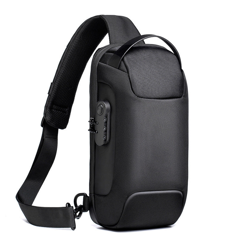 Men Chest Bag Messenger Bag Anti-theft Shoulder Bags Chest Bag Pack For Male - Enfance-Heureuse