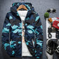 Covrlge Veste Homme Mode Printemps Hommes Marque Camouflage Vestes Décontracté Hommes Manteau Hommes À Capuche Lumineux Fermeture Éclair Manteaux MWJ011