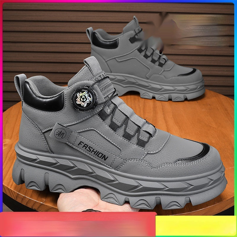 Men's Martin Boots High-top Casual Shoes - Enfance-Heureuse