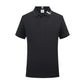 Breathable Refreshing Fashion Letter Short Sleeve Lapel Polo Shirt - Enfance-Heureuse
