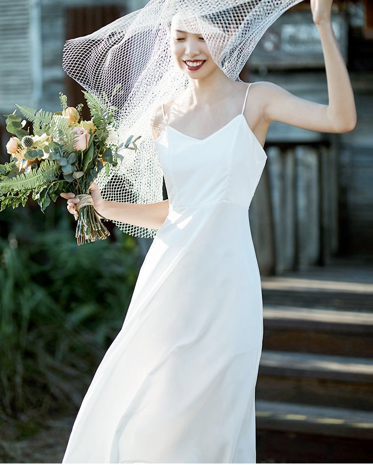 Minimal Sling Dress Daily Short - Enfance-Heureuse