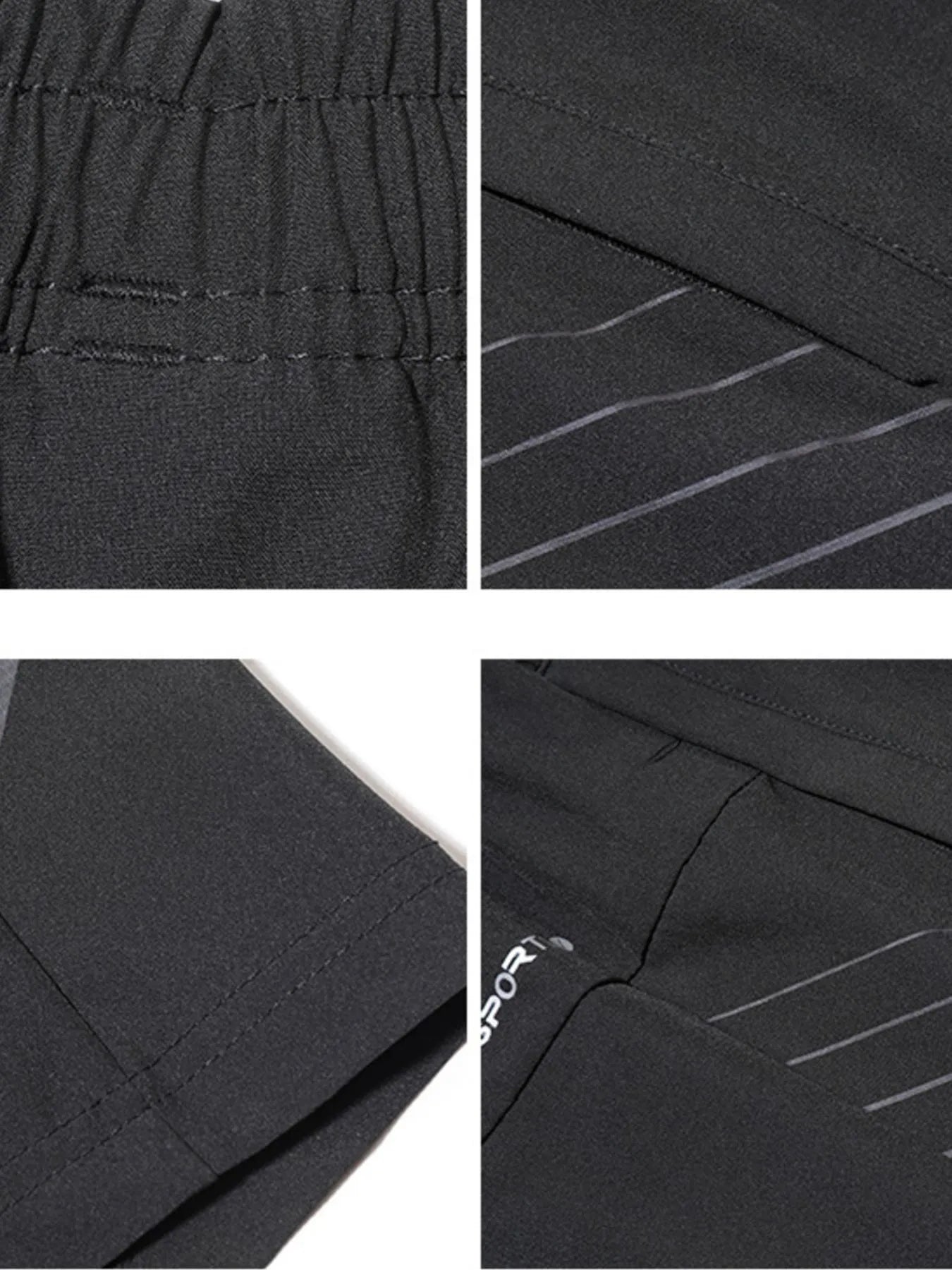 Men's Plus Size Drawstring Active Training Shorts - Enfance-Heureuse