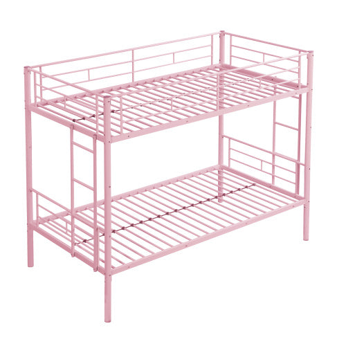 METAL BUNK BED Twin Over Twin - Enfance-Heureuse