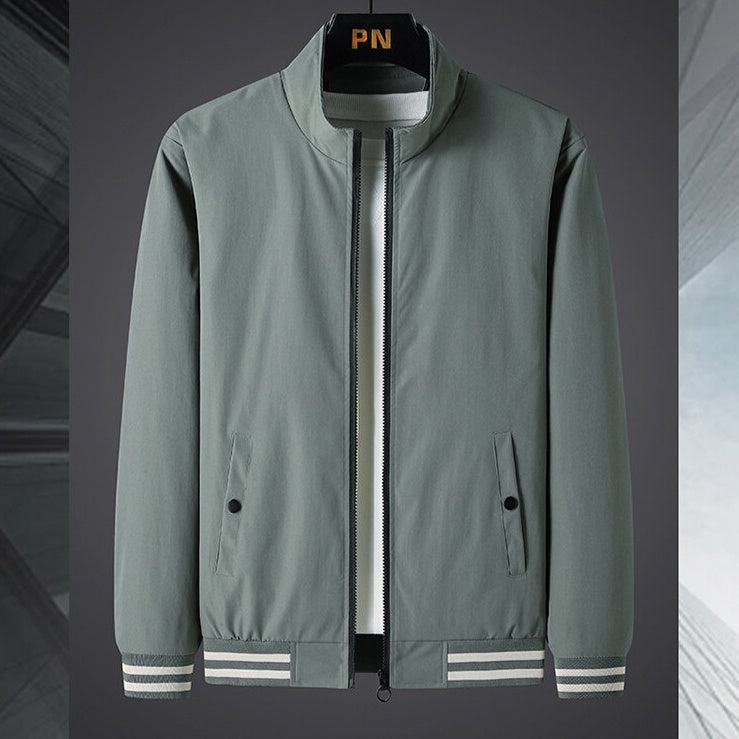 Sports Casual Youth Stand Collar Coat Top - Enfance-Heureuse