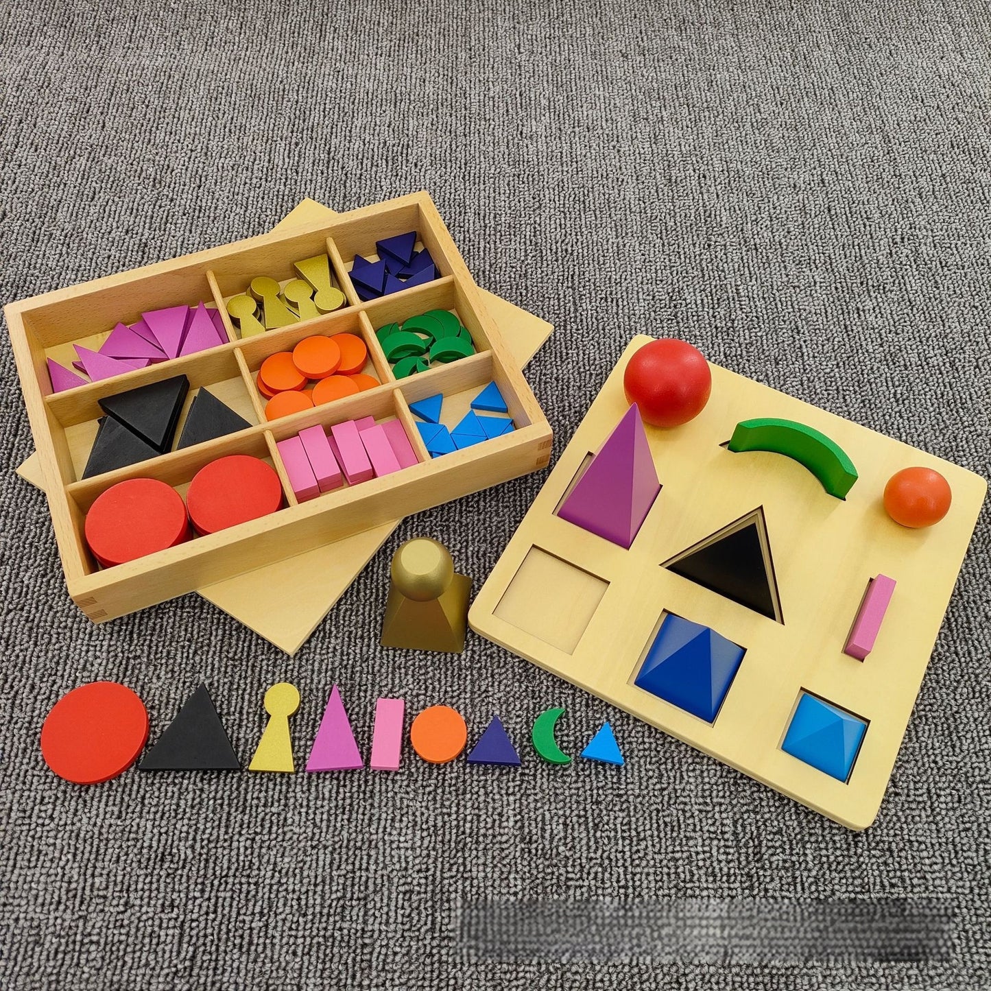 Montessori Teaching Aids Symbolic Language Series Educational Toys
