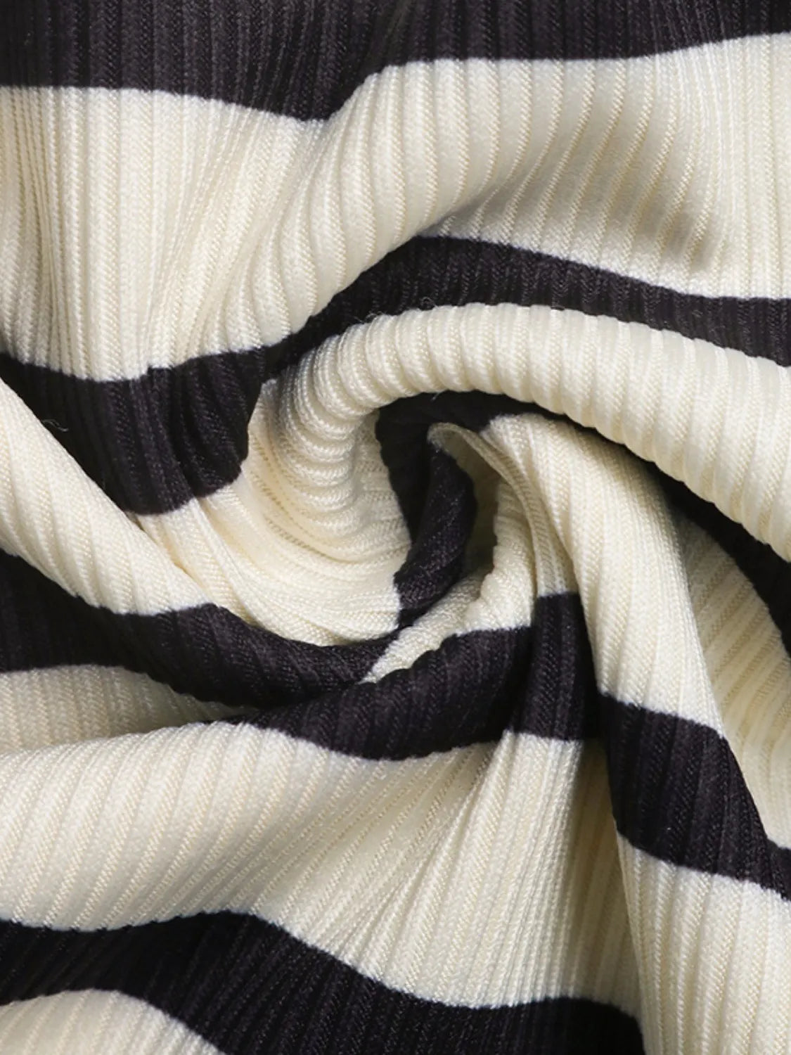 Tied Front Striped Top and Shorts Set - Enfance-Heureuse