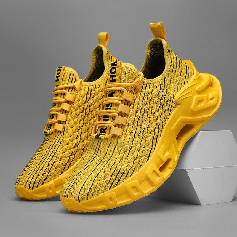 Plus Size Breathable Mesh Surface Popular Leisure Sports Running Blade Men's Shoes - Enfance-Heureuse