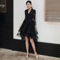 Black Evening Dress Feminine And Luxurious - Enfance-Heureuse