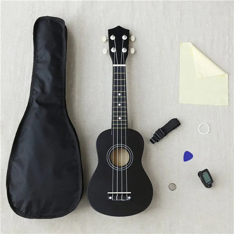 21 inch wooden ukulele - Enfance-Heureuse