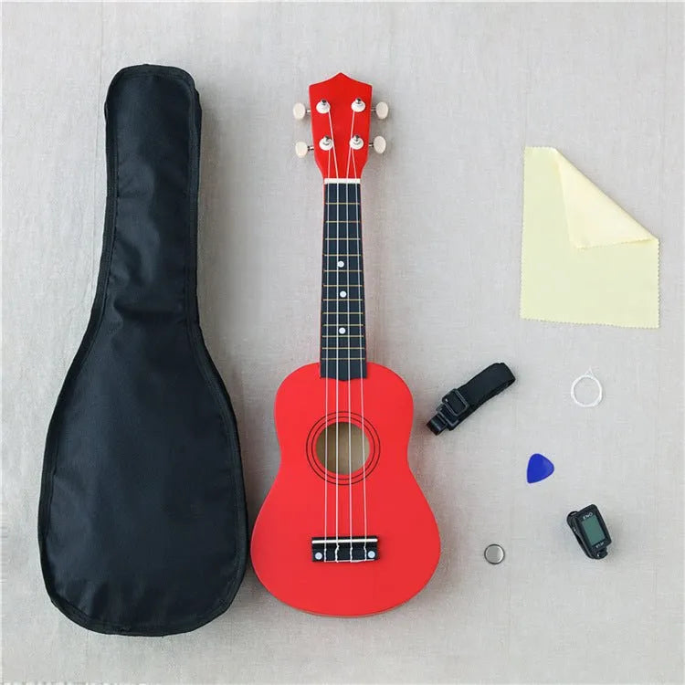 21 inch wooden ukulele - Enfance-Heureuse