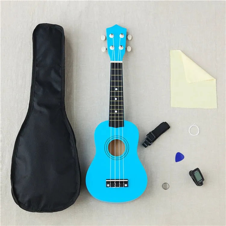 21 inch wooden ukulele - Enfance-Heureuse